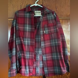 Flag Nor Fail Women’s Forever Collection Flannel - Red Size S